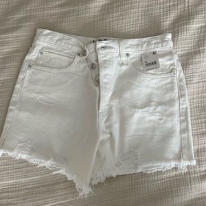 Free people denim shorts - white 28